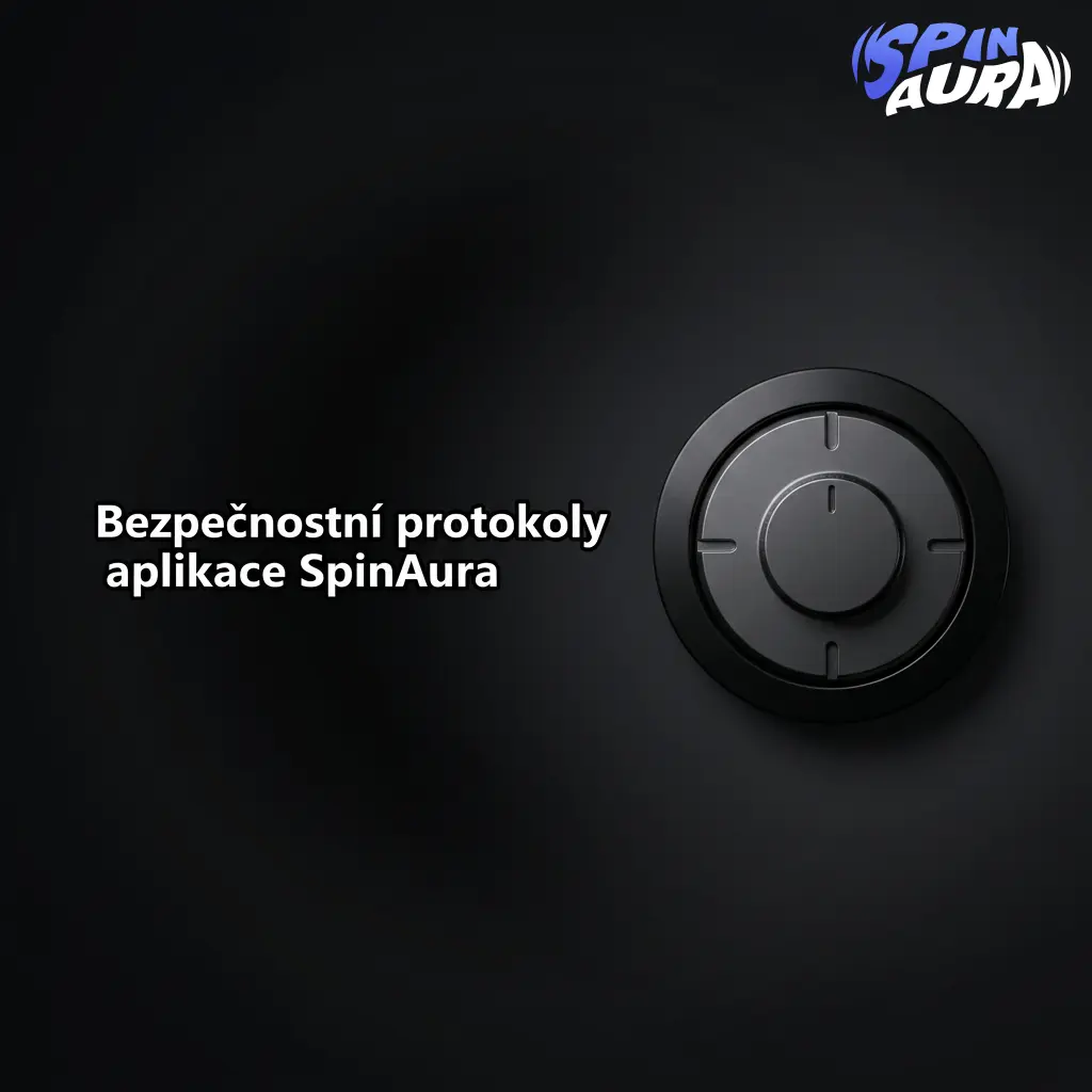 Bezpečnostní protokoly aplikace SpinAura: šifrování TLS 1.3, PCI DSS, 2FA, audit eCOGRA a licence Curaçao.