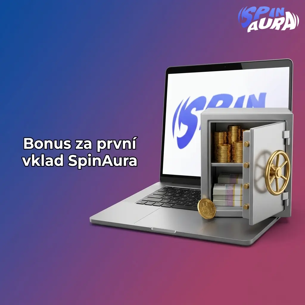 SpinAura bonus 100 % až 15 000 € + 350 free spinů za první vklad s kódem AURA pro casino hry