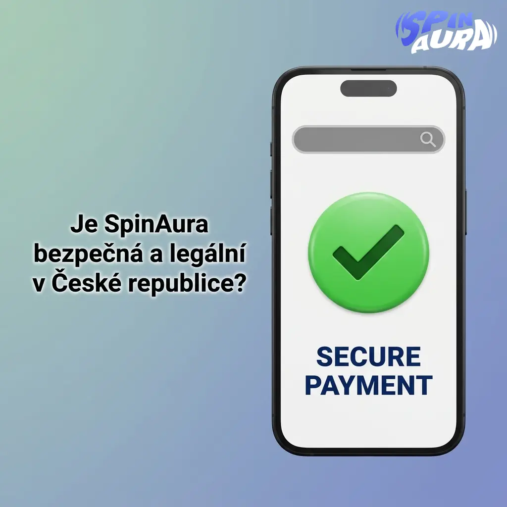 SpinAura: licence Curaçao 365/JAZ, 256bitové SSL šifrování a GDPR ochrana dat pro hráče v České republice