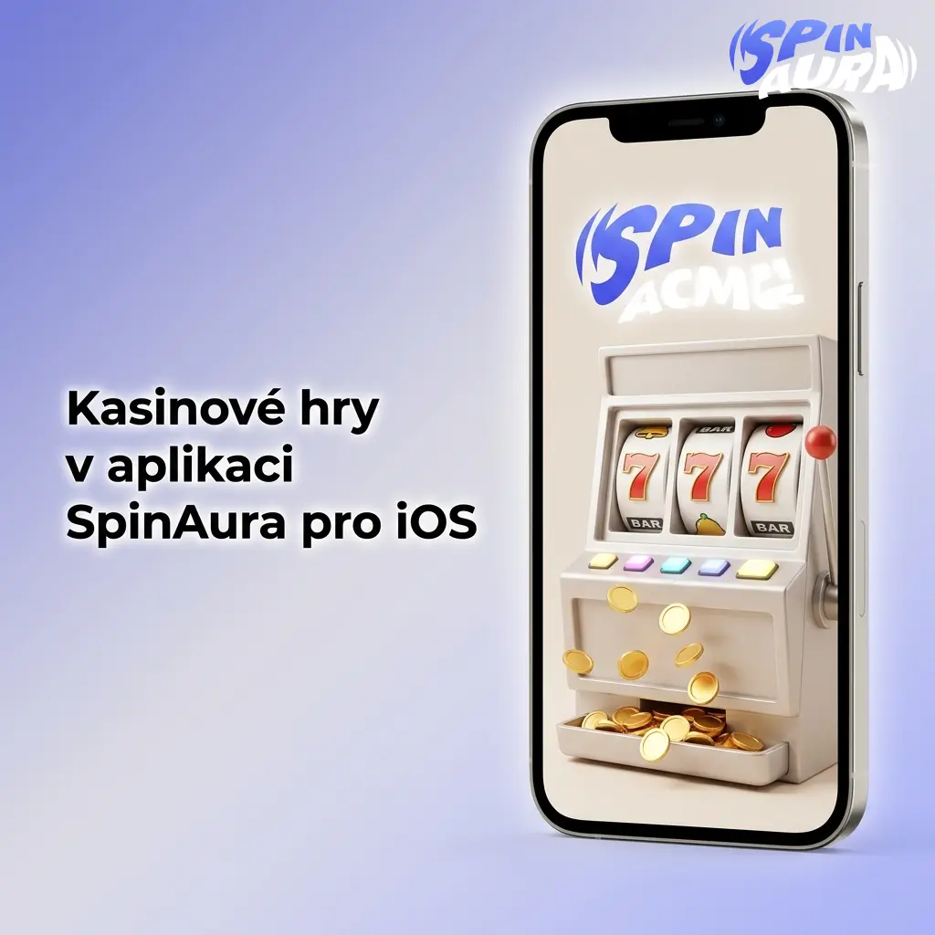 Kasinové hry v aplikaci SpinAura pro iOS – sloty, stolní hry a živé kasino od Pragmatic Play, NetEnt a Evolution