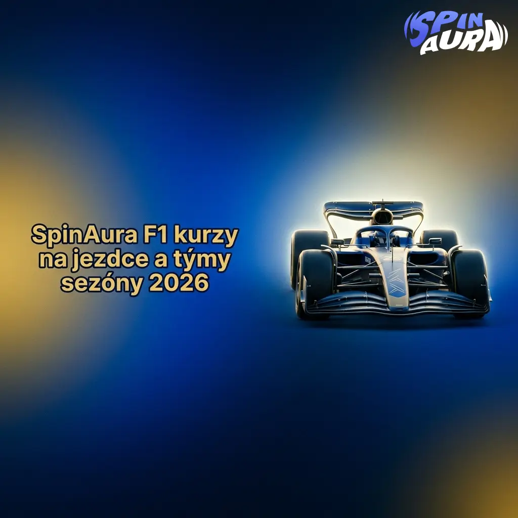 SpinAura F1 kurzy na jezdce a týmy sezóny 2026 s tabulkou kurzů na titul konstruktérů pro všech jedenáct týmů