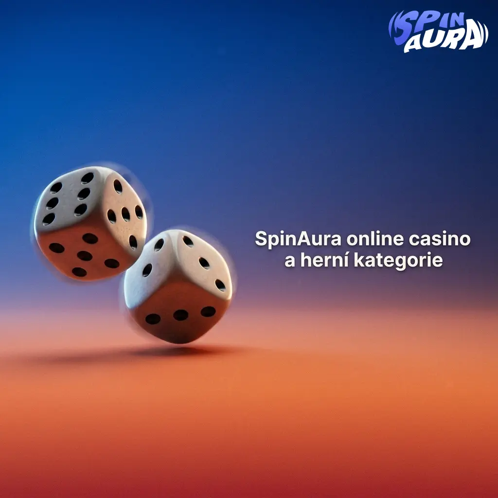 Přehled herních kategorií SpinAura casina – sloty, live hry, jackpoty, video poker, crash hry a stolní hry.