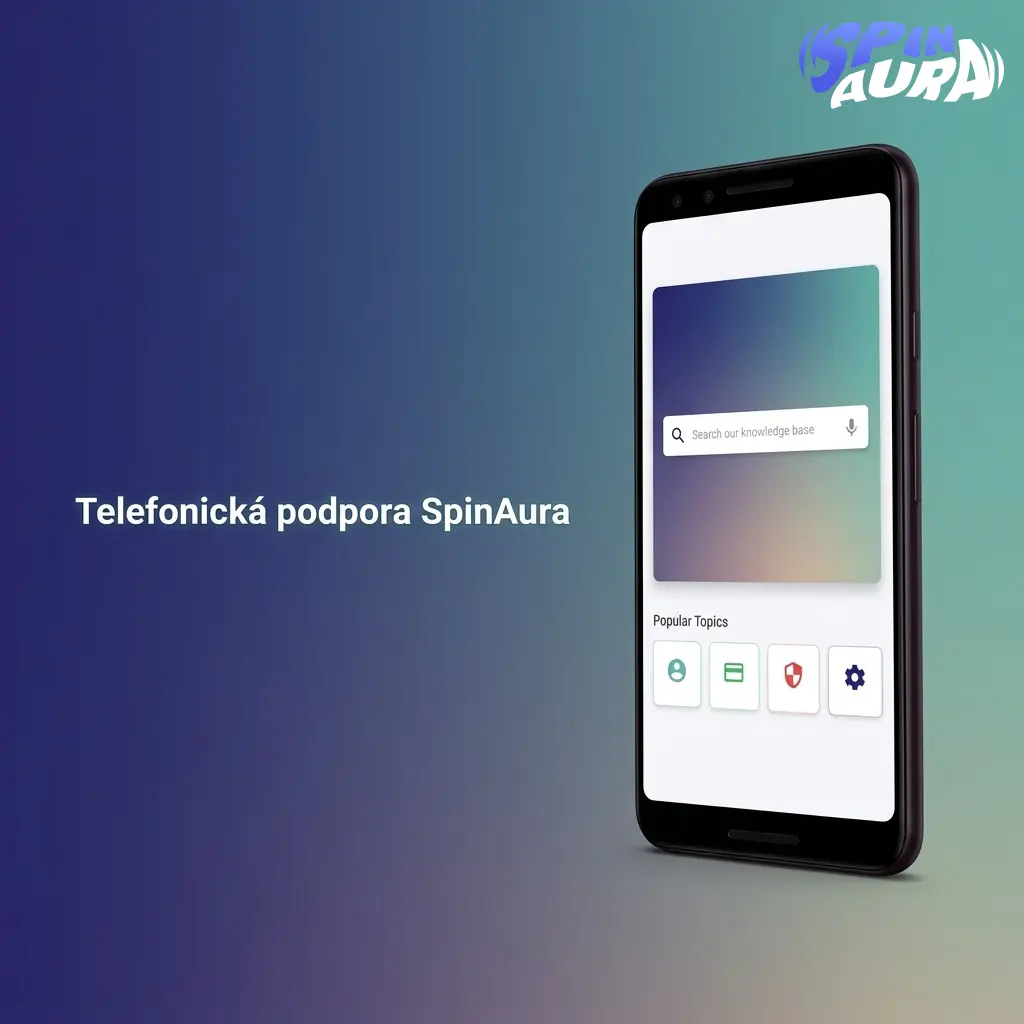 Telefonická podpora SpinAura pro řešení naléhavých problémů s účtem, výběry a technickými potížemi hráčů